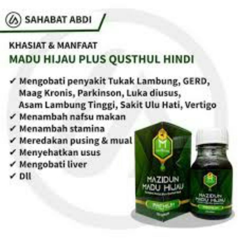 

madu mazidun herbal asam lambung