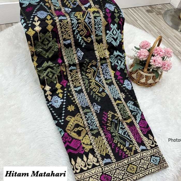 KAIN BALI ROK KAMEN JADI SONGKET BORDIR KHAS BALI