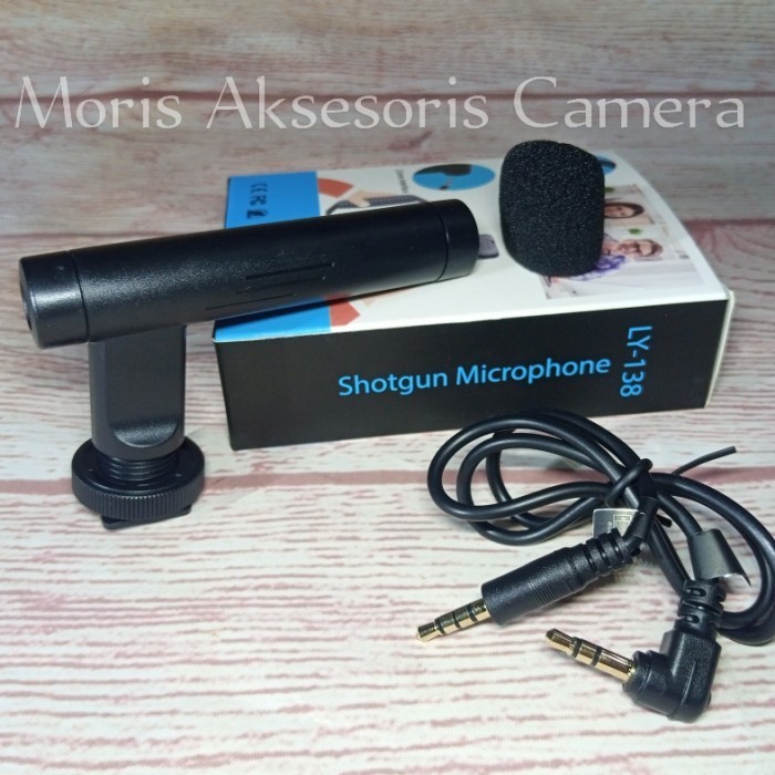 Shotgun 3.5Mm Camera Shotgun Mic Phone Shotgun Dslr