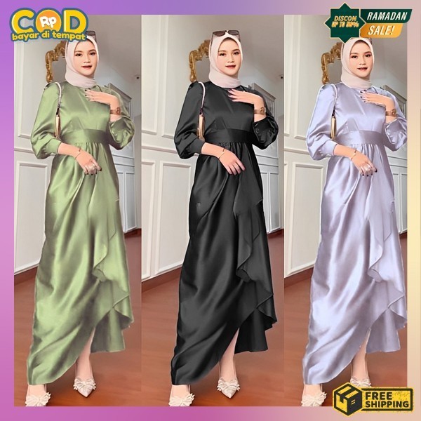 Games Cewek Berkualitas Gmis Pakaian Fashion Muselimah Terbaru2024 Bajugamis Cewek Cantik Bsju Wanit