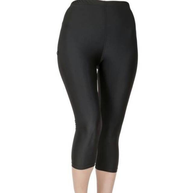 Bodies Sportswear Legging Mengkilat Sebetis / Legging Lycra Sebetis / Legging 3/4 Lycra