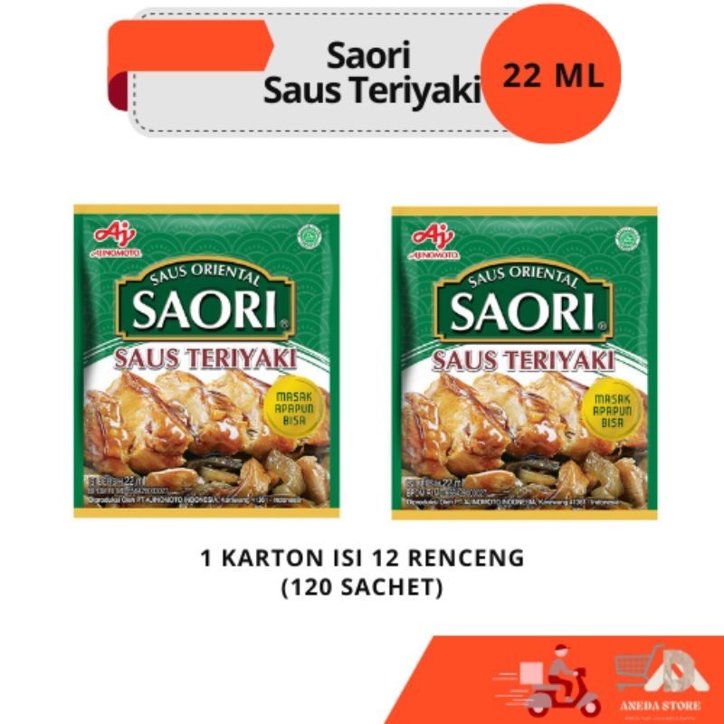 

Saori Saus Teriyaki | 22 ML