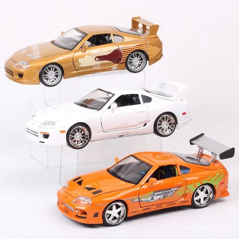 Skala Jada 1/24 "Brian 'S The TOYOTA SUPRA Celica 1995 Diecast & Kendaraan Metal Race Replica FF Fur