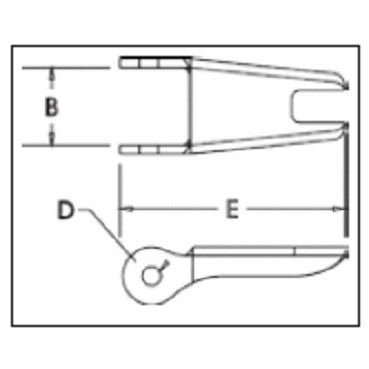 Crosby Latch Kit S4320 11 Ton Alloy