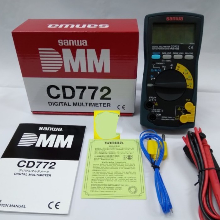 Digital Multimeter SANWA CD772 / CD 772 / CD-772