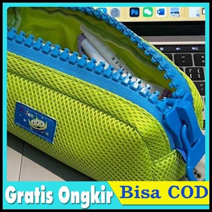 

DISKON KOTAK TEMPAT PENSIL AANK LUCU LOTSO ALIEN TOY STORY PENCIL POUCH CASE !!
