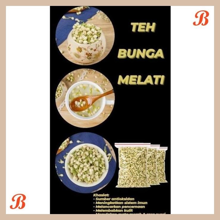 

| HOF | DRIED JASMINE BUDS FLOWER TEA TEH BUNGA MELATI