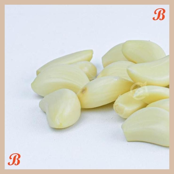 

| HOF | BAWANG PUTIH KUPAS 100 GR