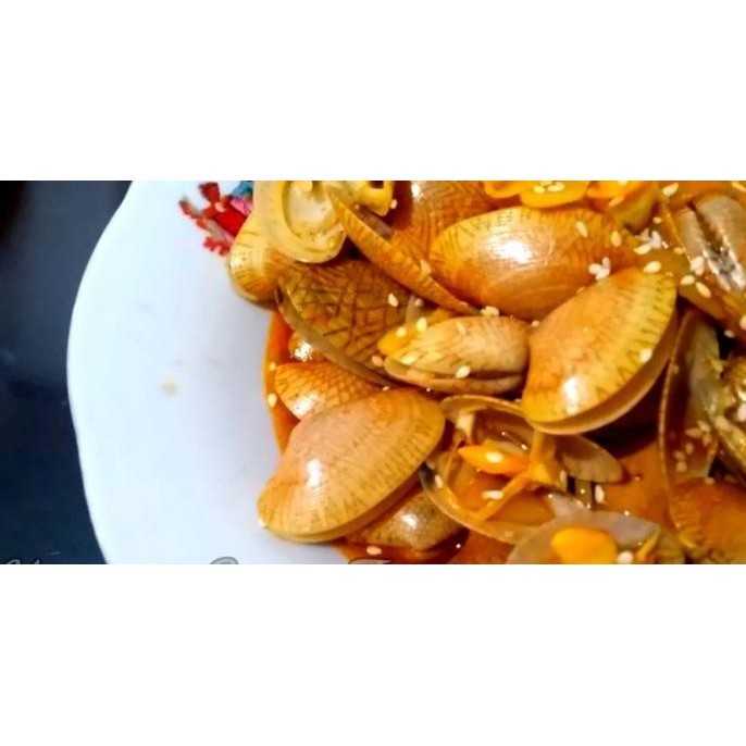 

Kekinian Kerang Batik Frozen 1kg Asli Batik Pekalongan .,