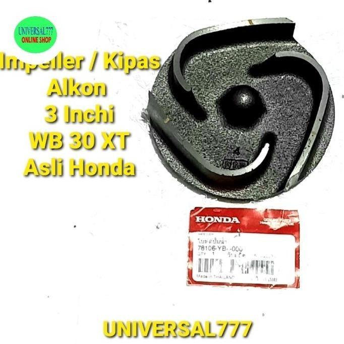 WB30XT Asli Honda 3" Impeller Kipas Alkon 3 Inchi WB 30 XT Impeler XH