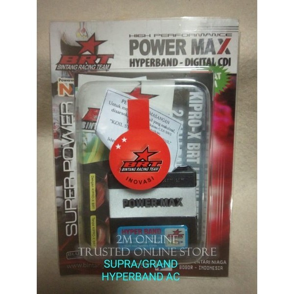 Racing Cdi Supra - Grand Ac Powermax Hyperband Racing Brt Barang Langka