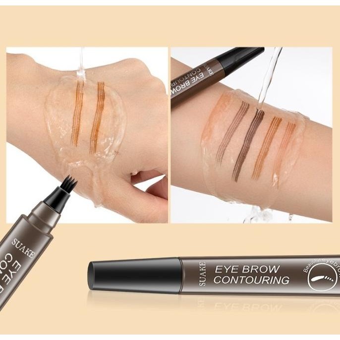 Best EYEBROW PEN - PENCIL PINSIL ALIS WATERPROOF - MAGIC TINT 3D 4D TATTOO - 05 BLACK ,,