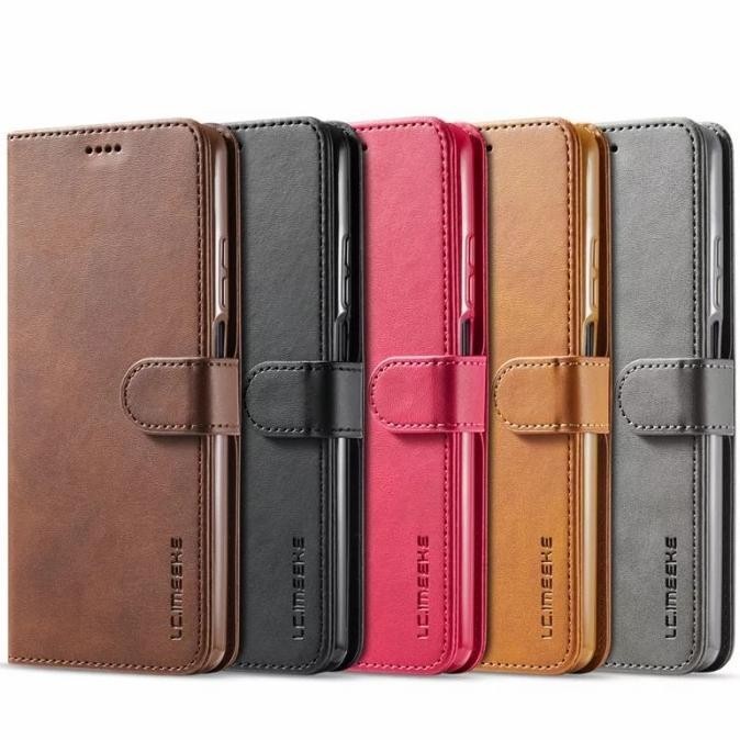 Terbaik CASE SAMSUNG GALAXY A52 / A72 MAGNETIC FLIP CARD SLOT CASING - A72 .,