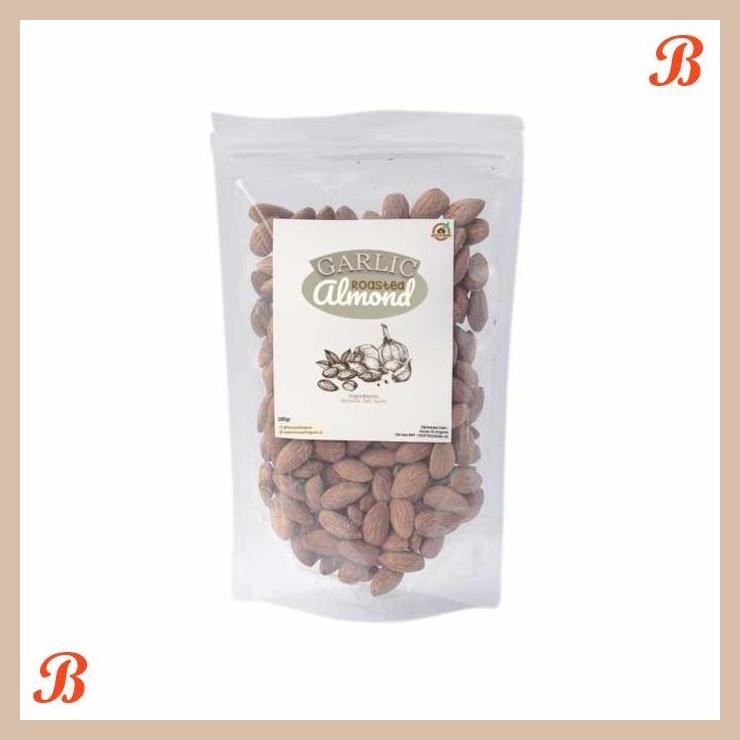 

| HOF | HOUSE OF ORGANIX GARLIC ROASTED ALMOND ( PANGGANG ) 100 GR