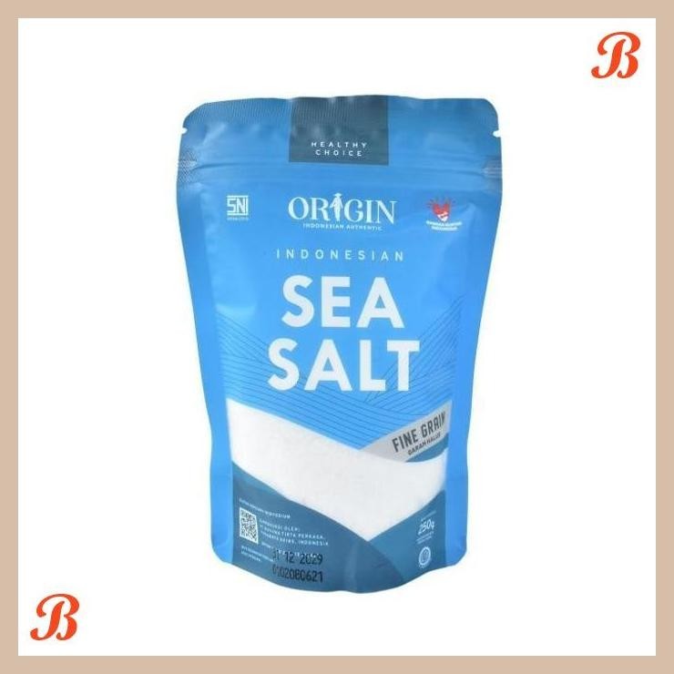

| HOF | ORIGIN INDONESIAN SEA SALT FINE GRAIN 250 GR