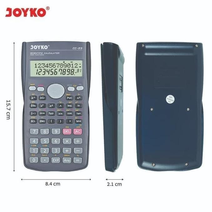 

Hot Sale Calculator / Kalkulator Joyko CC-23 / Scientific / 240 Functions .,