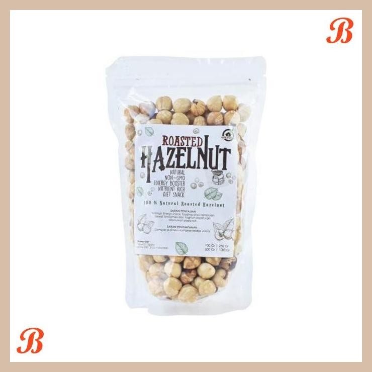 

| HOF | ROASTED HAZELNUT ( KACANG HAZELNUT PANGGANG ) - 250 GR