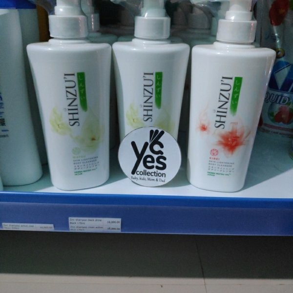 Shinzui Body Cleanser BodyWash 500 ml Pump Pumping Skin Lightening Sinzui Sabun Mandi Cair Mandi