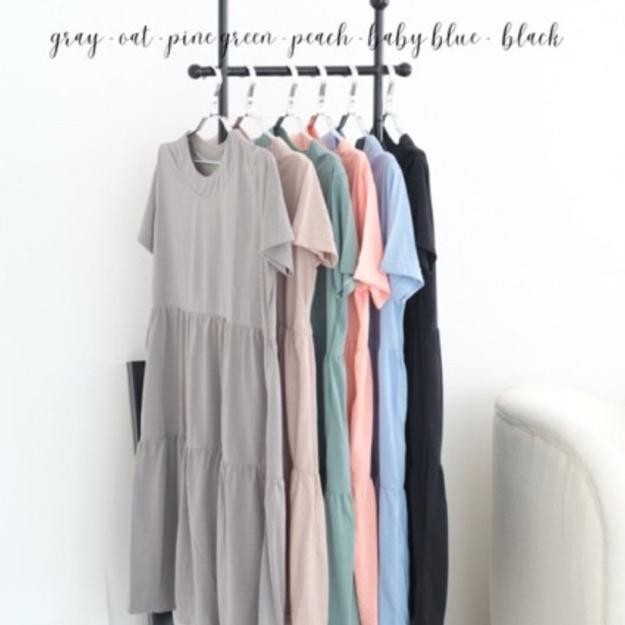 MILIKI HANNAH DRESS / DRESS WANITA / TERUSAN WANITA / LONG DRESS / TUNIK WANITA / LONG TUNIK WANITA 