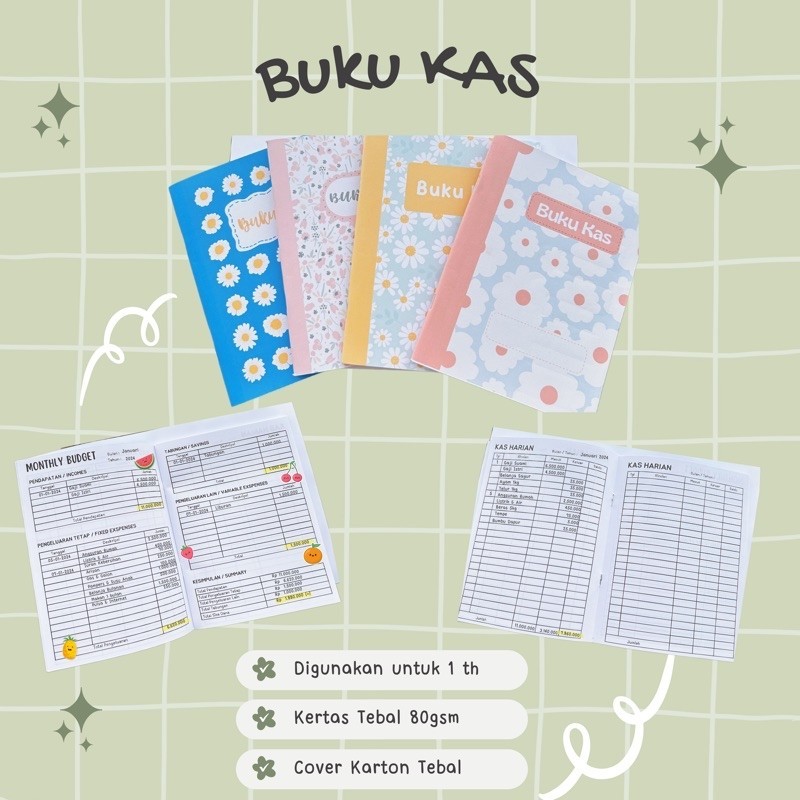

BUKU KAS BULANAN HARIAN