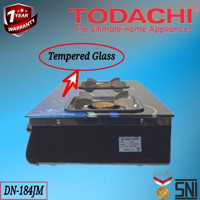 Kompor Gas Todachi 2 Tungku DN 184 JM