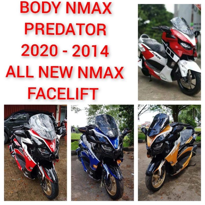 Varian Body Nmax Predator 2020-2014 ALL NEW NMAX Facelift