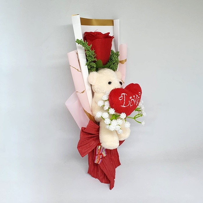 

V9T BUKET BUNGA COKLAT FERRERO ROCHER HADIAH KADO BONEKA VALENTINE MURAH T3R