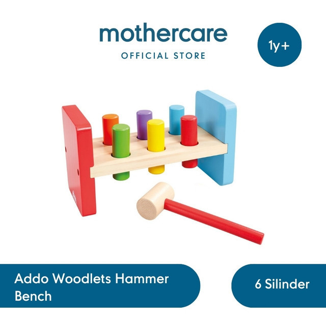 Addo Woodlets Hammer Bench - Kayu Mainan Anak