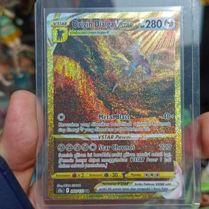 Origin dialga vstar ur s12a tcg pokemon indonesia