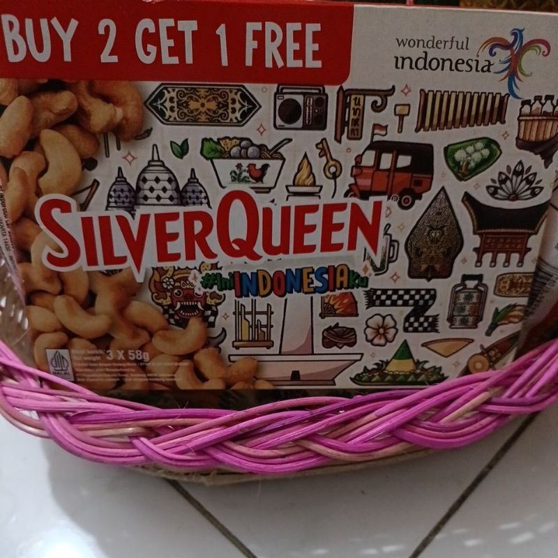

CTO SILVERQUEEN 58GR, COKLAT VALENTINE K7Z