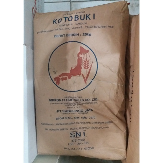 

Bettifer Tepung Terigu Rendah Protein Kotobuki 25 Kg Khusus Go Send Dan Grab
