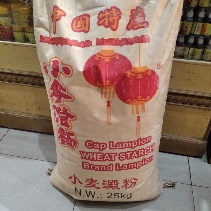 

Bettifer Lampion Wheat Starch/ Tepung Gandum Ten Mien/ Tang Mien 25 Kg