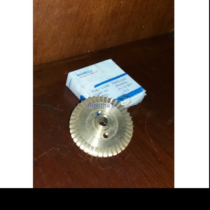 Kipas Kuningan Impeller Pompa Air Shimizu PS 116.