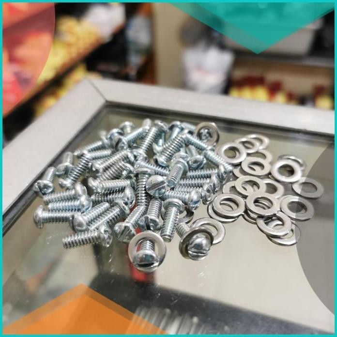 Baut min dan ring Headlamp lampu depan vespa VBB Super Sprint Original