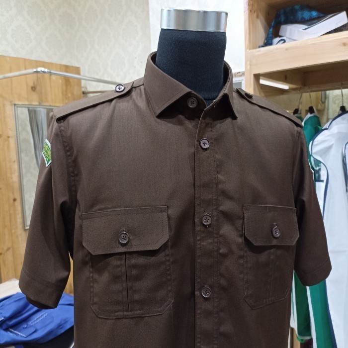 Promo Seragam Pdh Kejaksaan Colkat Tua 1 Stel ( Baju Dan Celana) Jahitan Top