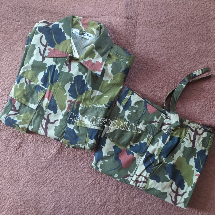 Diskon Seragam Pdl Kostrad Loreng Daun Anggur/Pdl Kostrad Loreng Daun Anggur