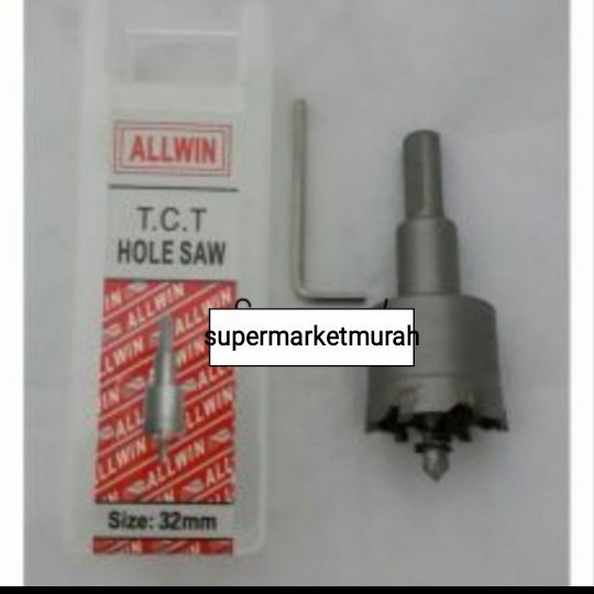 Holesaw Tct Allwin 58Mm Mata Bor Hole Saw Stainless Steel 58 Mm Japan Terlariss 