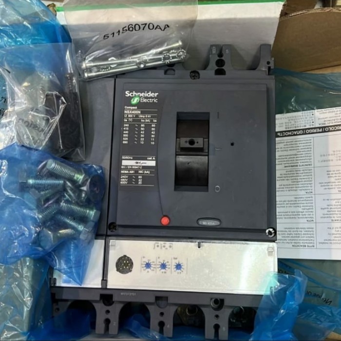 MCCB SCHNEIDER NSX400N 4P 400A LV432694 NSX 400N 4 POLE 400 A