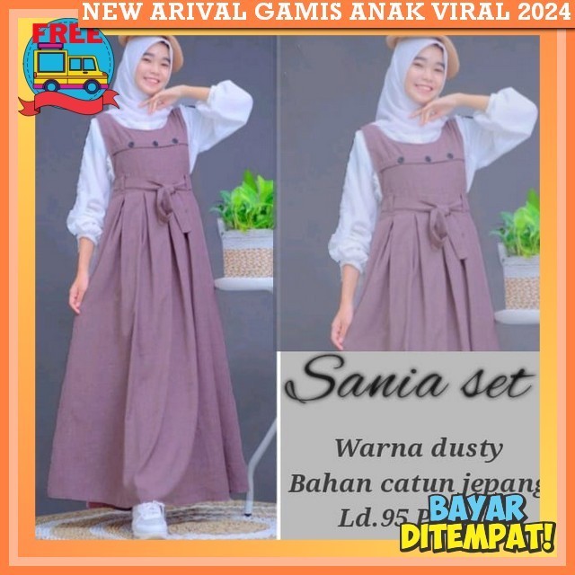 Baju Busana Muslim Anak Perempuan Gamus Ngaji Ansk Prmpuan Sale Bukber Gamis Mewah Lebaran 2024 Bsju