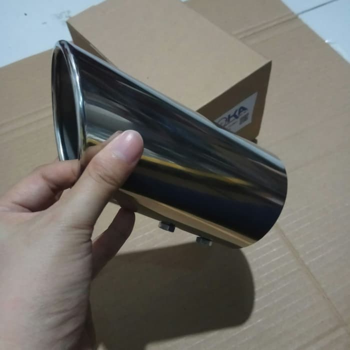 Muffler Cutter Buntut Knalpot Honda Brio Satya Brio Rs Mobilio Universal Diameter 6Cm
