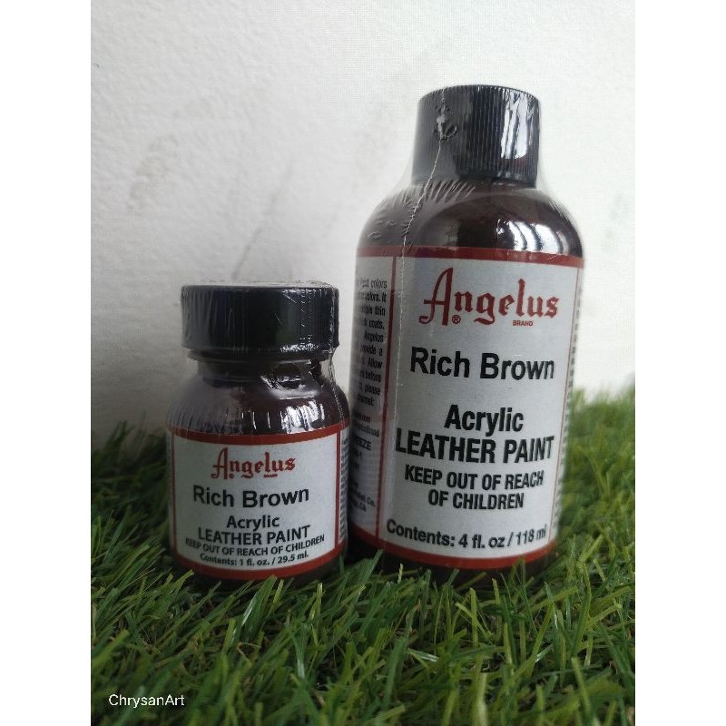

Angelus Leather Paint/Cat Kulit Warna RICH BROWN ORIGINAL