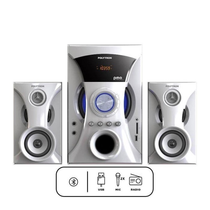 Speaker Polytron Pma-9505 Bluetooth &amp; Radio Fm