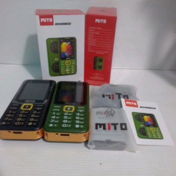 Hp Handhopene Mito 850 Boombox 3 Sim Card 3 Kartu Aktif Big Speaker