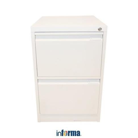 

New Informa Filing Cabinet Metal 2 Tingkat - Putih Limited Edition