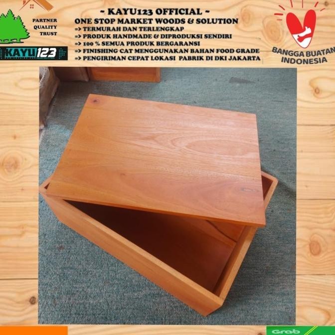 

Box Storage Parsel Hampers Full Kayu Box Serbaguna