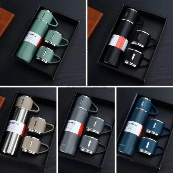 Vacuum Flask Set/Termos Set Hampers Gift Box Premium