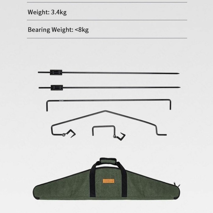 TERBARU HANGING LIGHT STAND NATUREHIKE NH20PJ108 // LAMP HOLDER CAMPING