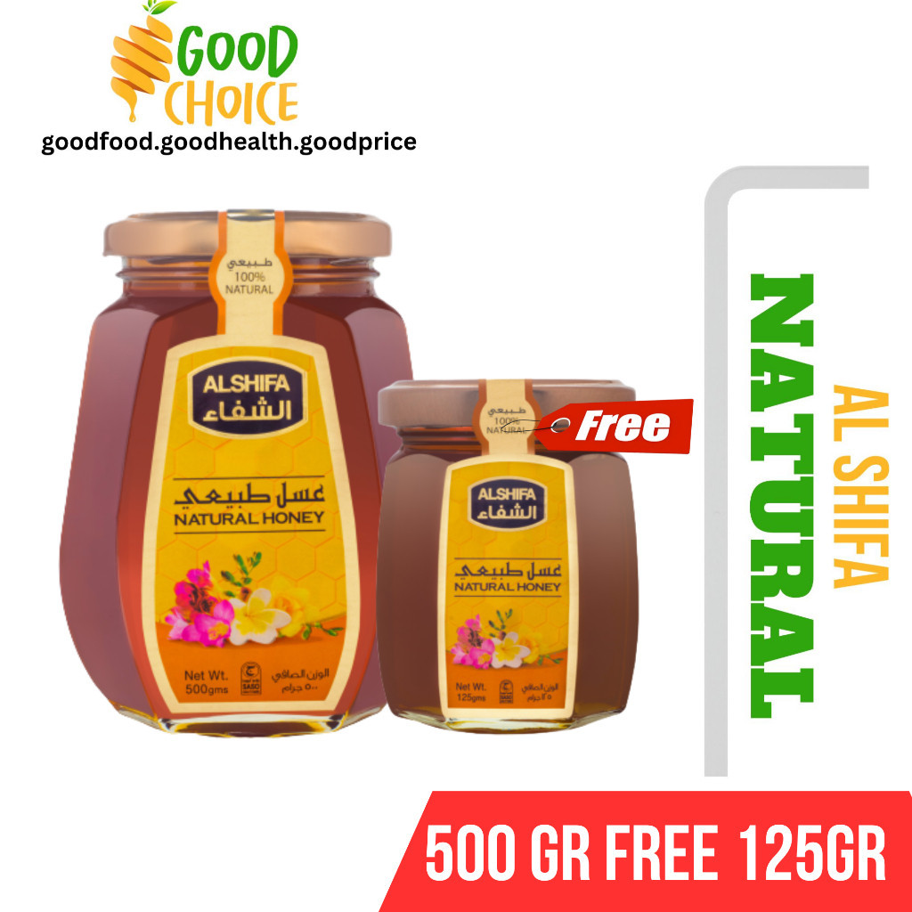 

MADU AL SHIFA 500GR FREE 125GR
