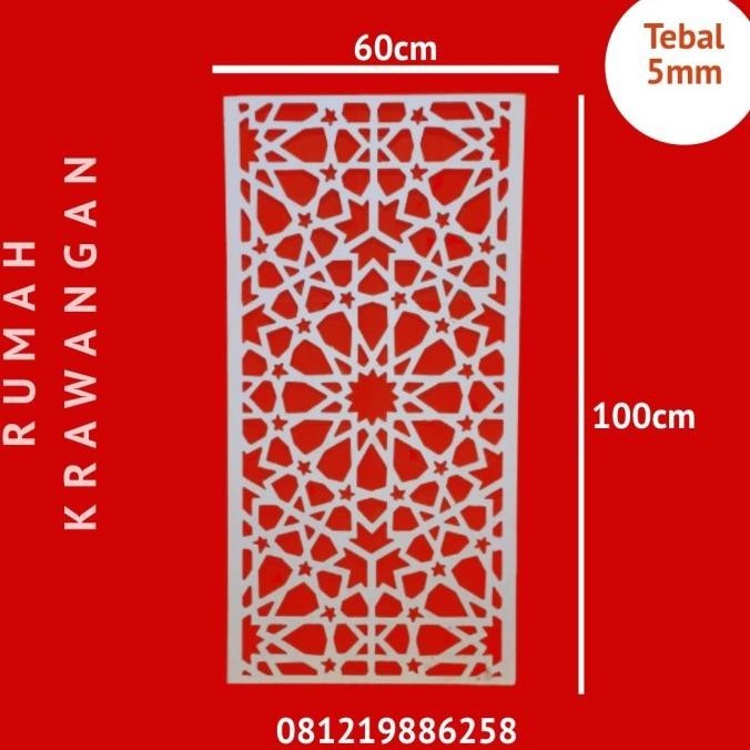 Krawangan Pvc Board / Foam Board Uk 60X100 Tebal 5Mm Rk-007