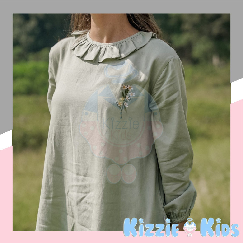 [ONLINE EXCLUSIVE] MOOI ZEVVA TUNIK ADULT TUNIK DEWASA BAJU MUSLIM PEREMPUAN EDISI BAJU LEBARAN